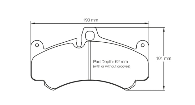 Pagid Racing Brake Pads No. 8004 - Discovery Parts