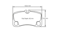 Thumbnail for Pagid Racing Brake Pads No. 8006 - Discovery Parts