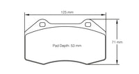 Thumbnail for Pagid Racing Brake Pads No. 8023 - Discovery Parts