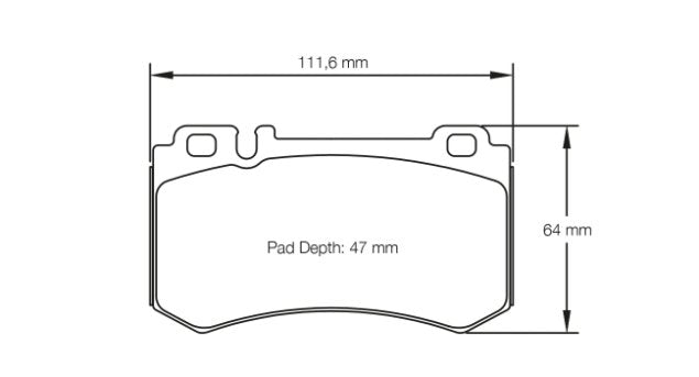 Pagid Racing Brake Pads No. 8031 - Discovery Parts