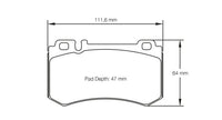 Thumbnail for Pagid Racing Brake Pads No. 8031 - Discovery Parts