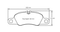 Thumbnail for Pagid Racing Brake Pads No. 8074 - Discovery Parts