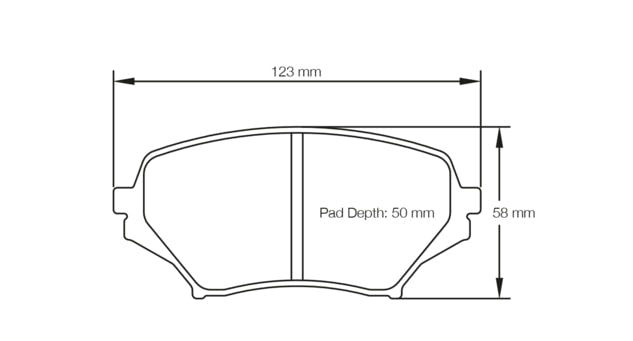 Pagid Racing Brake Pads No. 8082 - Discovery Parts
