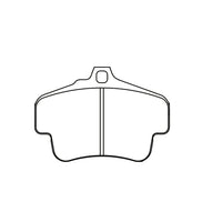 Thumbnail for pagid racing brakes 2405 brake pad Image