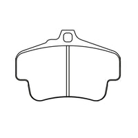 Thumbnail for Pagid Racing Brake Pads No. 2405 (Front)