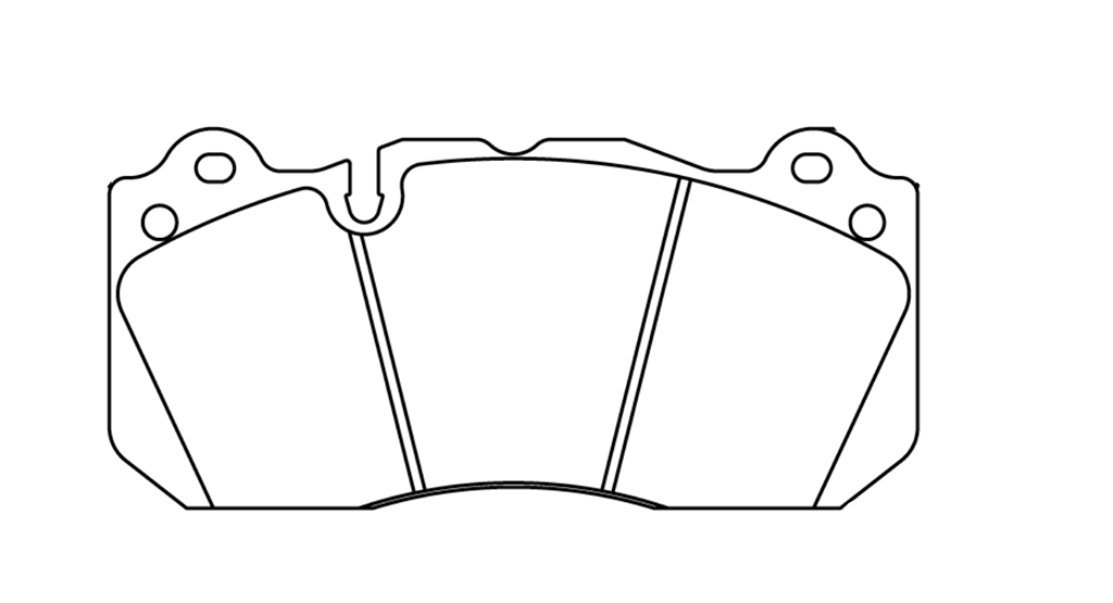 Technical drawing of a Pagid 8239 brake pad with dimensions labeled