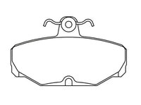 Thumbnail for Pagid Racing Brakes shape no. 1163