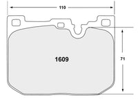 Thumbnail for PFC Brake Pads 1609.08.17.44 Pad Shape Image