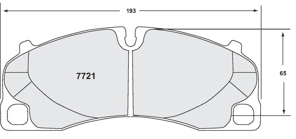 PFC Brake Pads 1773.11.17.44 Shape Image