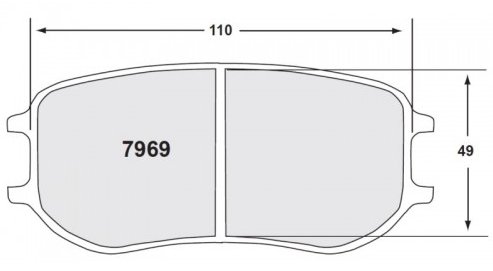 PFC Brake Pads 7969.XX.26.44 - Competition Motorsport