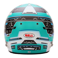 Thumbnail for Front angled view of Bell RS7 Pro Helmet SA2025 in blue rear finish