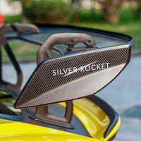 Thumbnail for Silver Rocket DRS-1 Flex Carbon Swan Neck Wing (Porsche 718/GT4/RS)