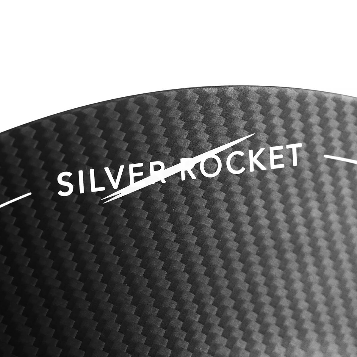 Silver Rocket Dry Carbon Fiber R-HR AeroDisc (for GT4 RS Forged AL Rims)