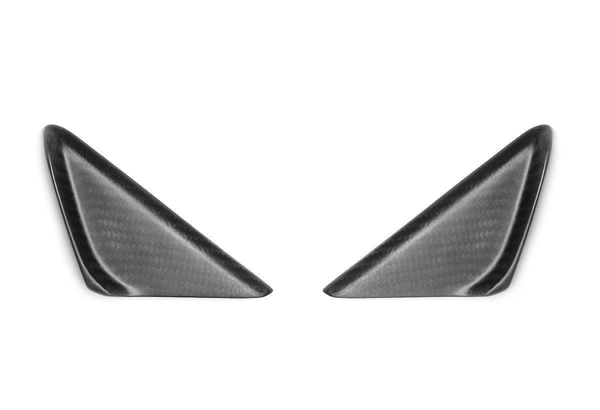 Silver Rocket Dry Carbon Fiber Wind Buffeting Deflector Kit (Porsche 718/981)