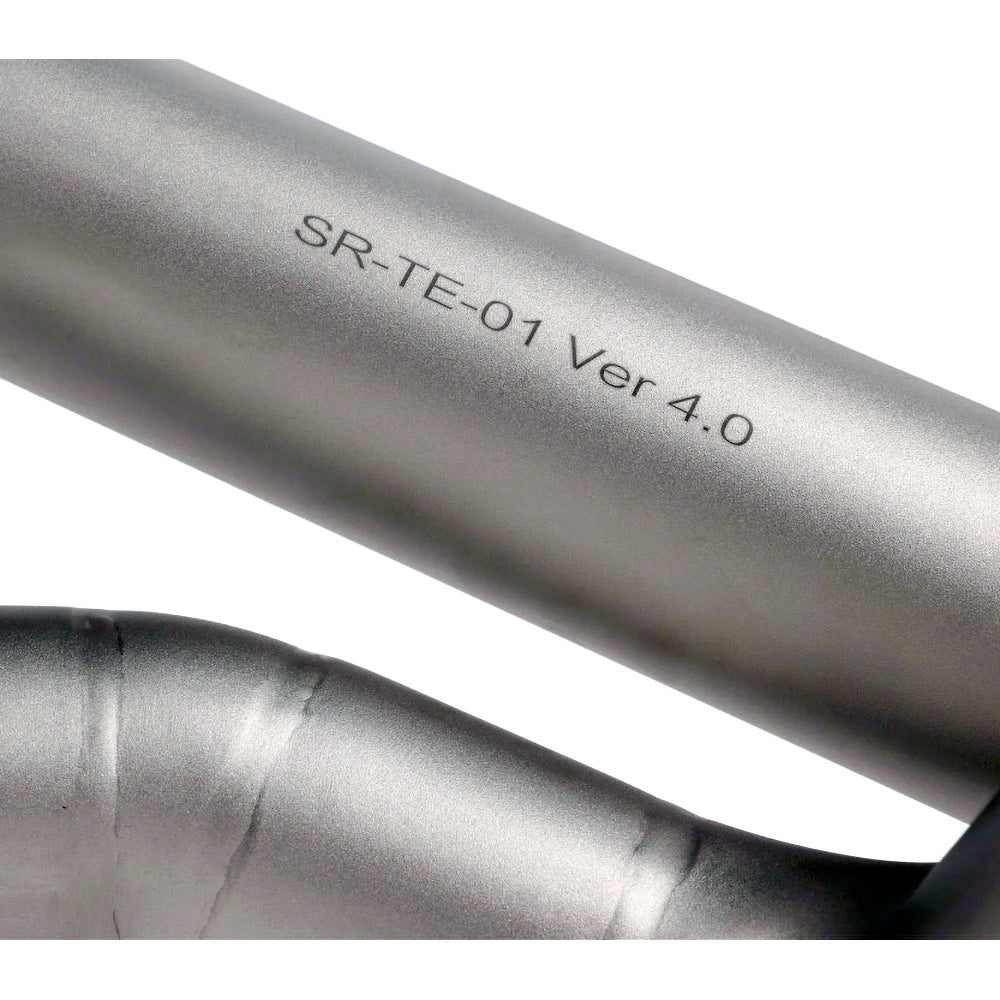 SilverRocket Titanium Ultralight Race Pipe for Porsche GT4 RS