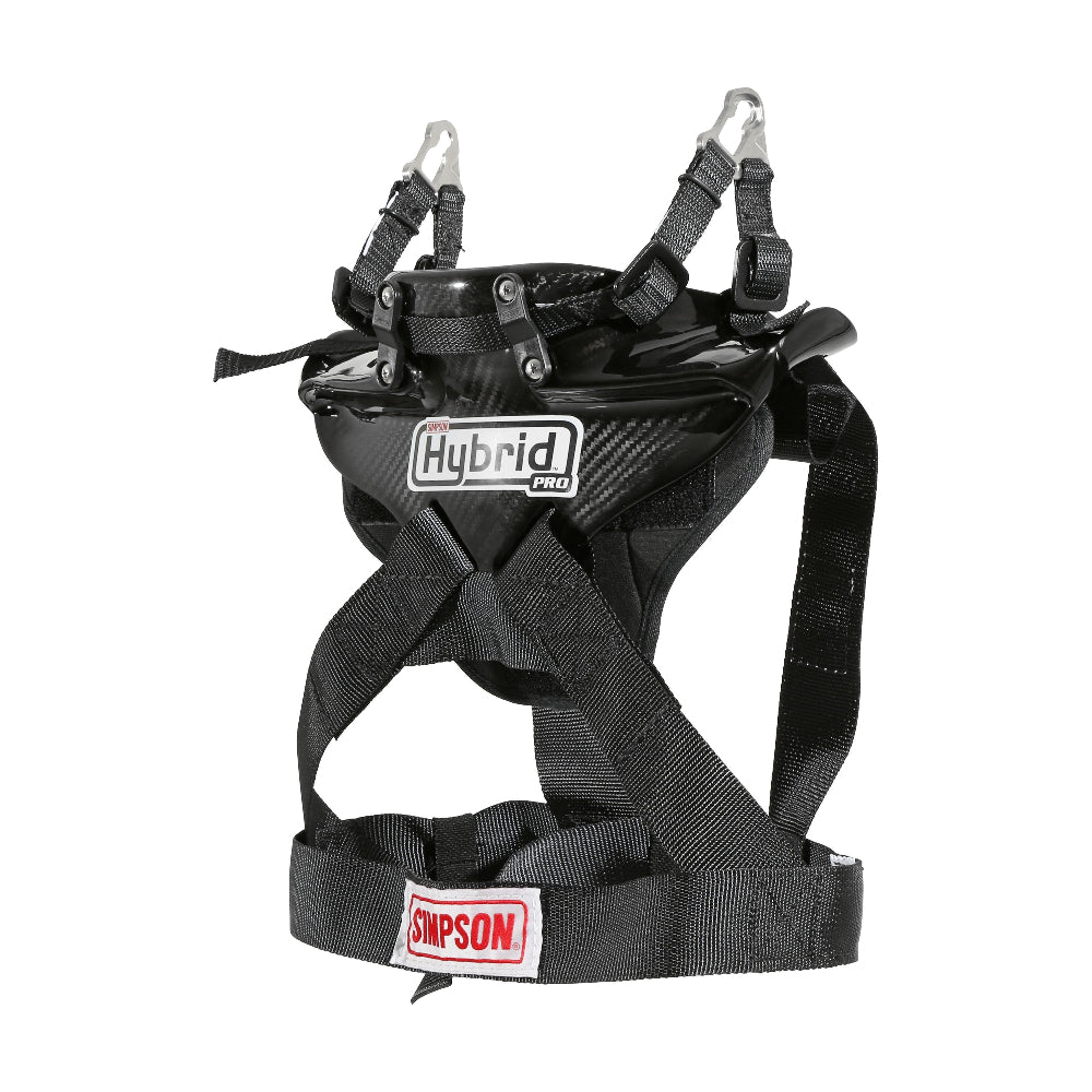 Angled View of Simpson Hybrid PRO Head and Neck Restraint