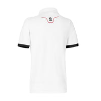 Thumbnail for Sparco White polo shirt with black accents on a white background