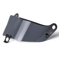 Thumbnail for Sparco Stealth RF helmet shield in light smoke tint balancing clarity and sun reduction
