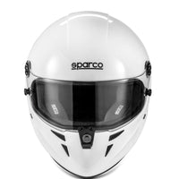 Thumbnail for sparco-stealth-rf-sa2025-white-helmet_black_liner-front-image