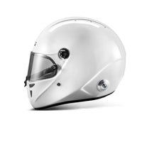 Thumbnail for parco Stealth RF SA2025 white racing helmet right side profile