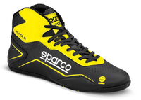 Thumbnail for sparco_k-pole_kart_racing_shoe_black/yellow_Image