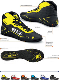 Thumbnail for sparco_k-pole_kart_racing_shoe_summary_Image