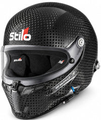 Thumbnail for Stilo ST6 ZERO carbon fiber FIA 8860 racing helmet with clear visor