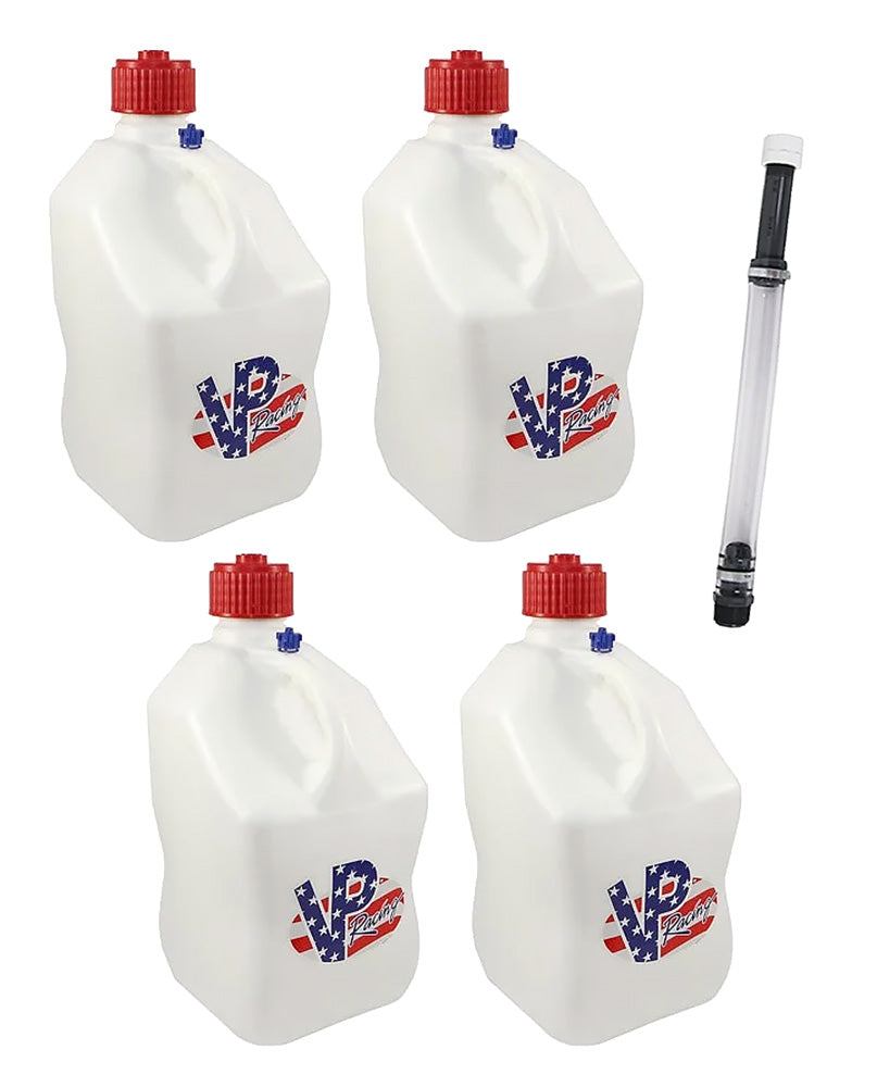 VP Racing Fuels Motorsport Patriotic Utility Jugs (4 Pack)