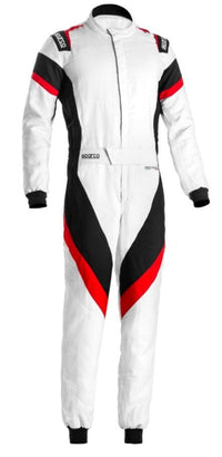 Thumbnail for SPARCO VICTORY RACE SUIT  white / red front image