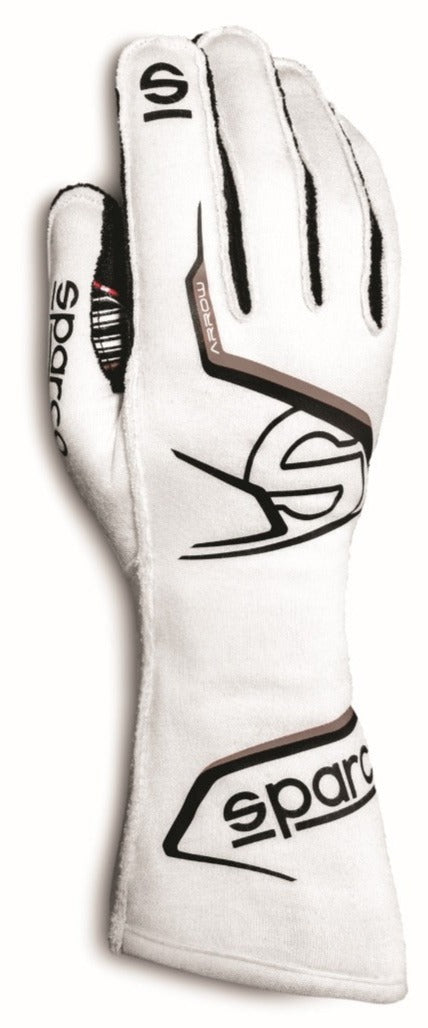 Sparco Arrow Nomex Gloves White / Black Image