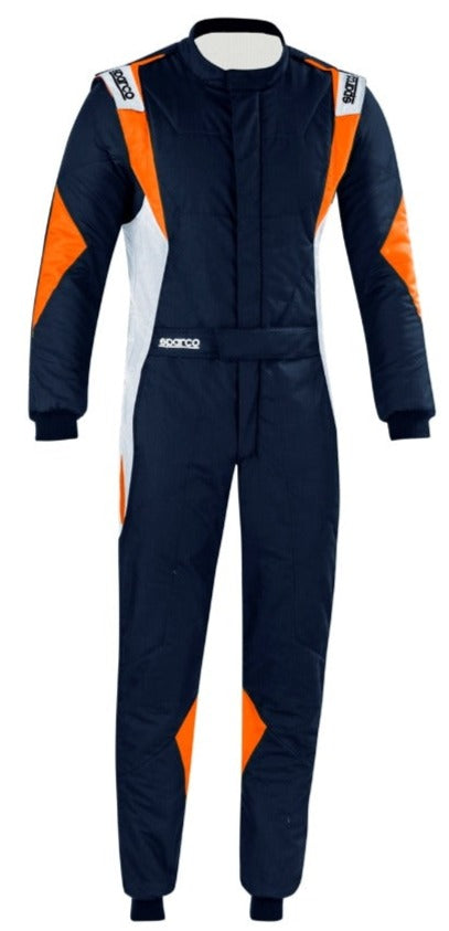 Sparco Superleggera Race Suit blue / orange Front Image