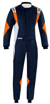 Thumbnail for Sparco Superleggera Race Suit blue / orange Front Image