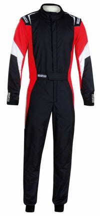 Thumbnail for  SPARCO COMPETITION RACE SUIT  BLACK / RED FRONT IMAGE 