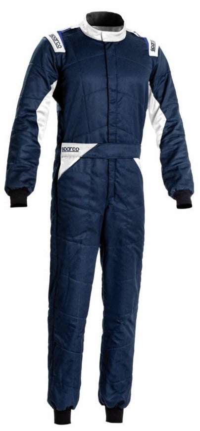 sparco sprint race suit blue / white front image