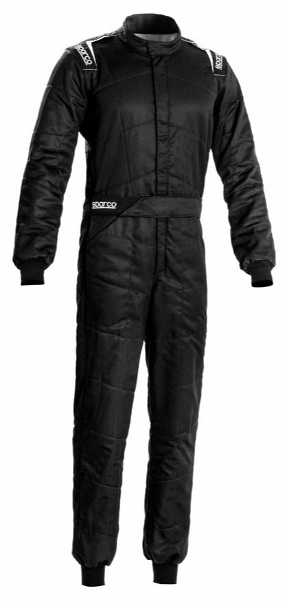 sparco sprint race suit black / white front image