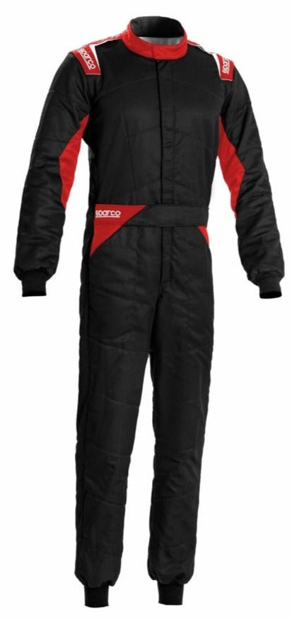 sparco sprint race suit black / red front image