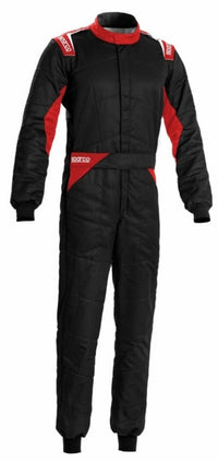 Thumbnail for sparco sprint race suit black / red front image