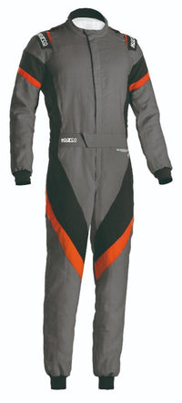 Thumbnail for SPARCO VICTORY 2.0 RACE SUIT GRAY / ORANGE FRONT IMAGE