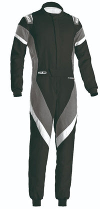 Thumbnail for SPARCO VICTORY 2.0 RACE SUIT BLACK / WHITE FRONT IMAGE