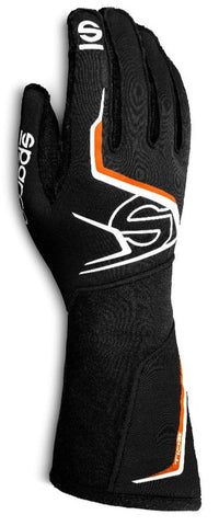 Thumbnail for Sparco Tide Nomex Gloves Black / Orange Image