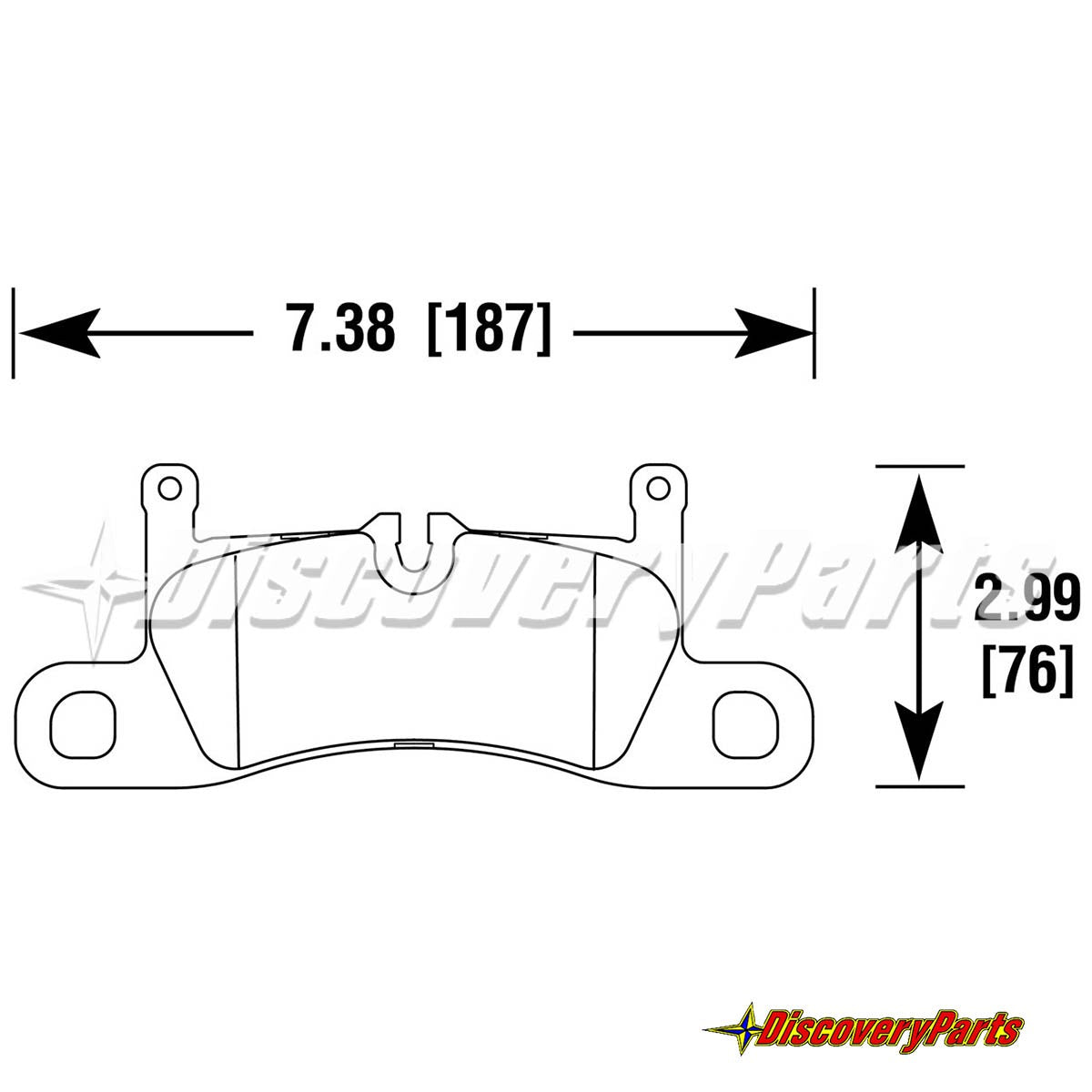 Carbotech CT1655 Brake Pads - 12-16 Porsche Rear