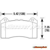 Thumbnail for Carbotech CT1977 Brake Pads - 16-17 Focus RS
