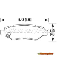 Thumbnail for Carbotech CT1337 Brake Pads - Camaro (5th Gen)