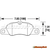 Thumbnail for Carbotech CT1389 Brake Pads Porsche 997-987-991-981 Front