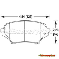 Thumbnail for Carbotech CT1179R MX-5 (NC) 06-14 Front Race Pads