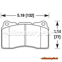 Thumbnail for Carbotech CT1001A Brake Pads Brembo Calipers