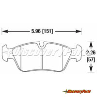 Thumbnail for Carbotech CT558 BMW Brake Pad Set