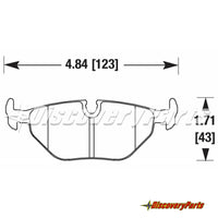Thumbnail for Carbotech CT396 Brake Pads - BMW Rear
