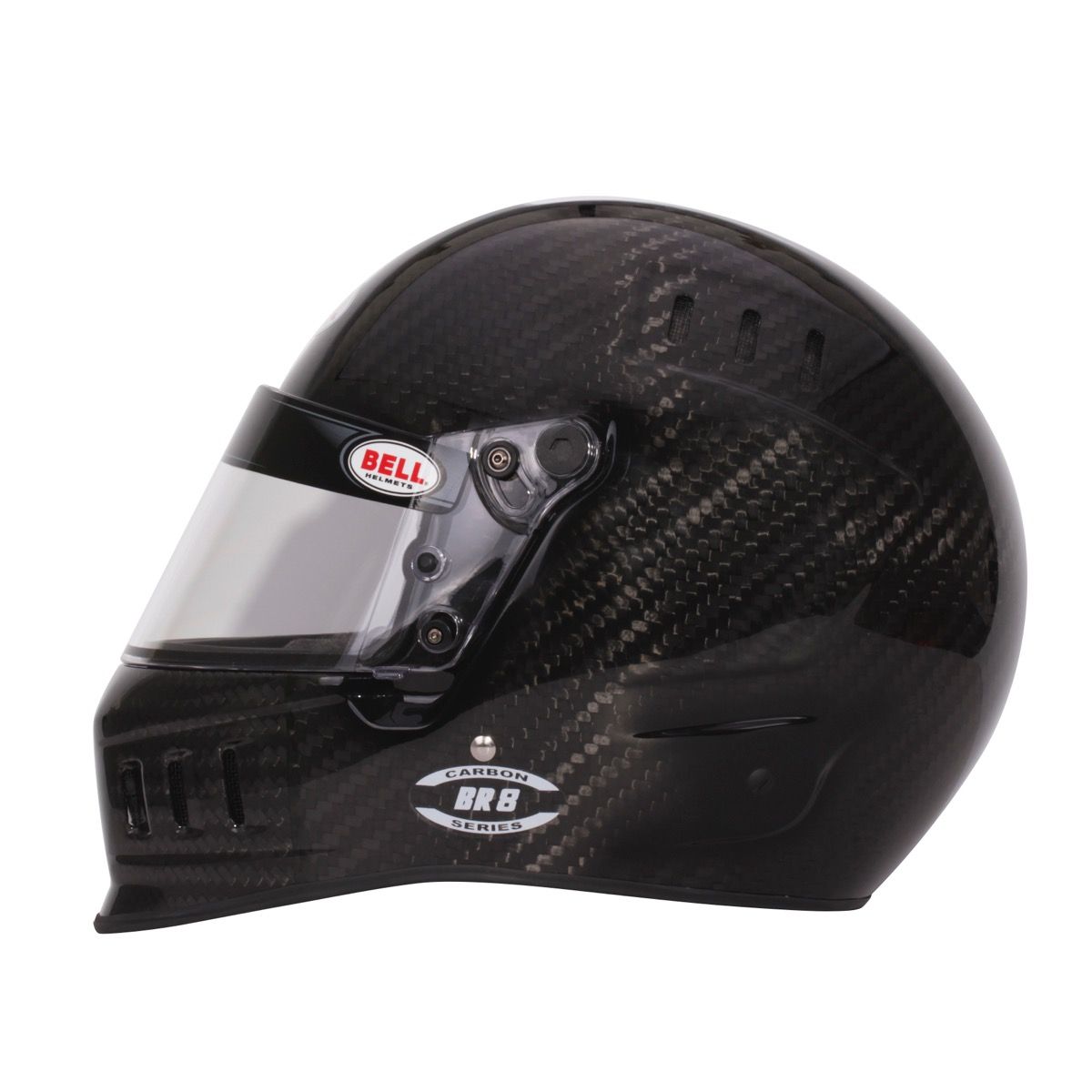 Bell BR8 Carbon Fiber Helmet Left Side Image