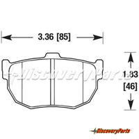 Thumbnail for Carbotech CT272 Pads Nissan-Hyundai Rear Axle